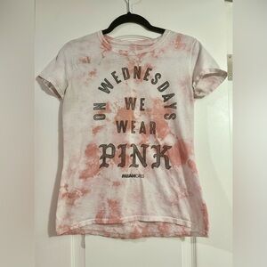 Mean Girls Pink Tie-Dye Short Sleeve Tee